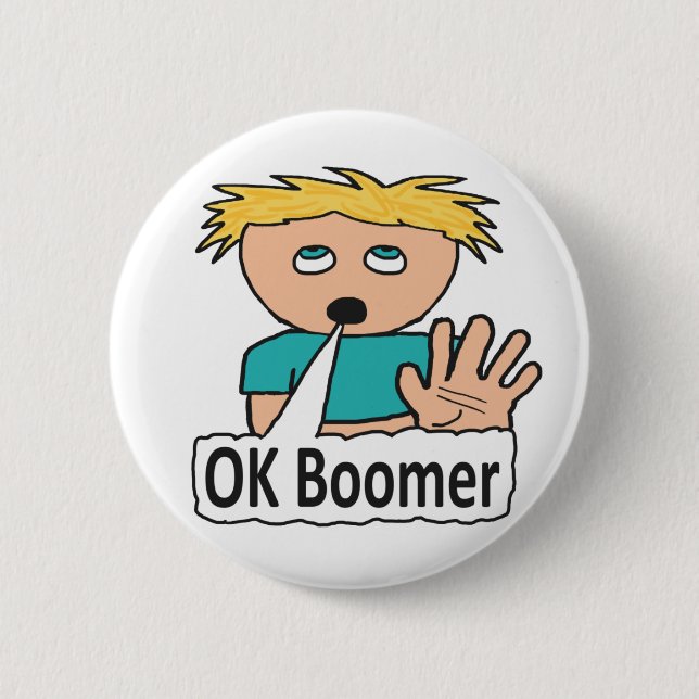 OK Boomer Knapp (Framsida)