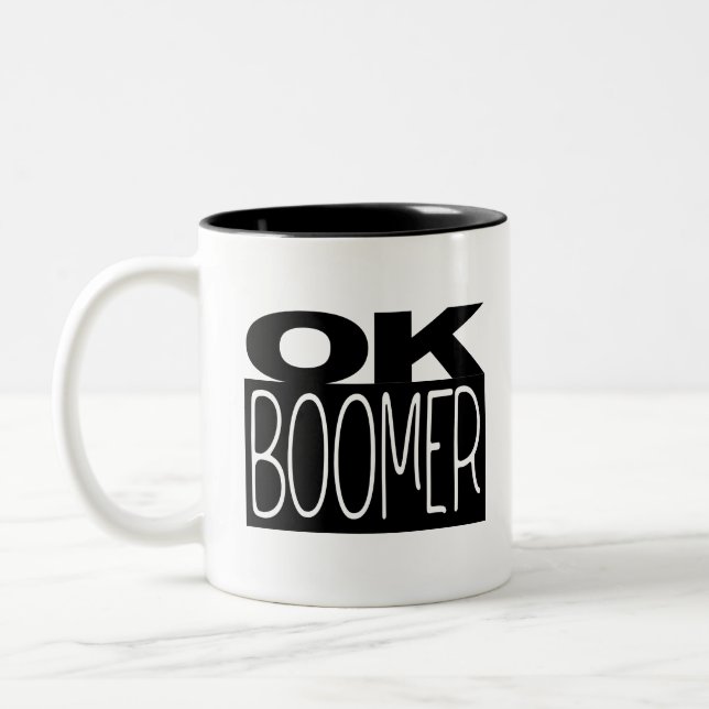 OK BOOMER - MUGG (Vänster)