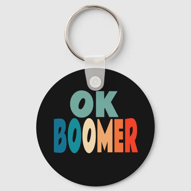 Ok Boomer Nyckelring (Framsida)