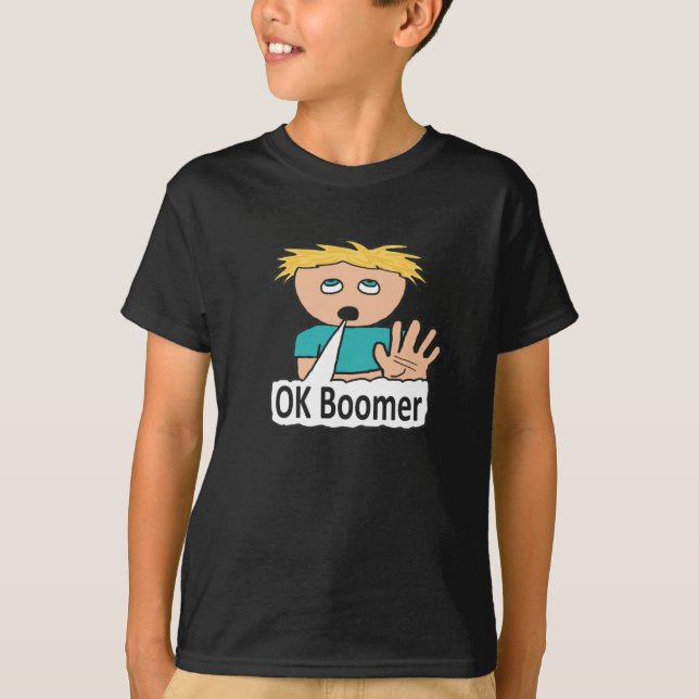 OK Boomer T Shirt (Framsida)