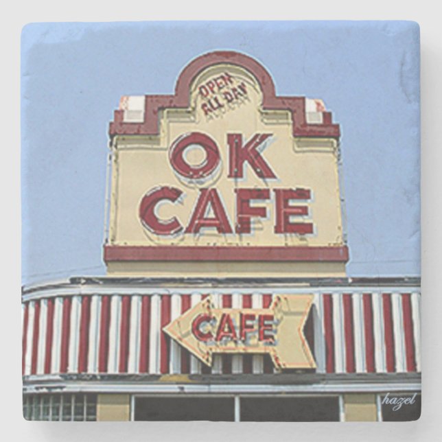 OK Cafe, OK Cafe Atlanta, OK Cafe Stenunderlägg (Framsidan)
