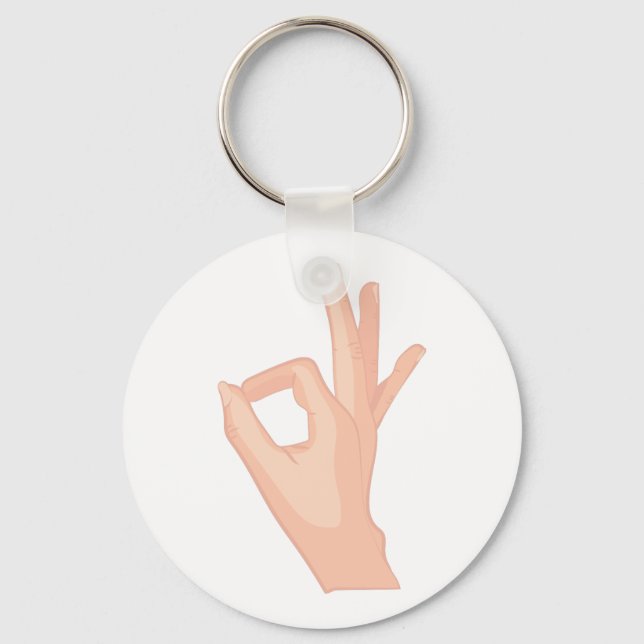 OK FINGER NYCKELRING (Framsida)