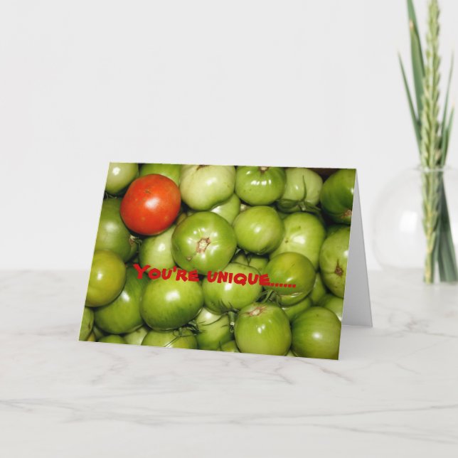 OK för att vara ett unikt gratulationskort för Til Kort (Framsida)