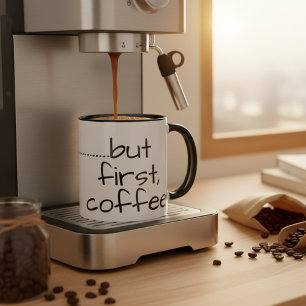 OK, första kaffe Mugg   Lustigt att betala för arb