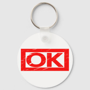 OK FRIMÄRKE NYCKELRING