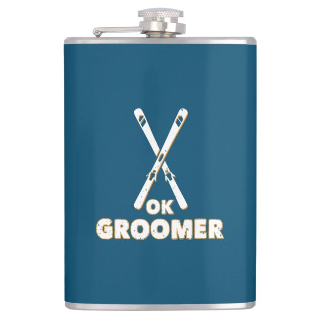 Ok Groomer Skis Fickplunta (Framsidan)
