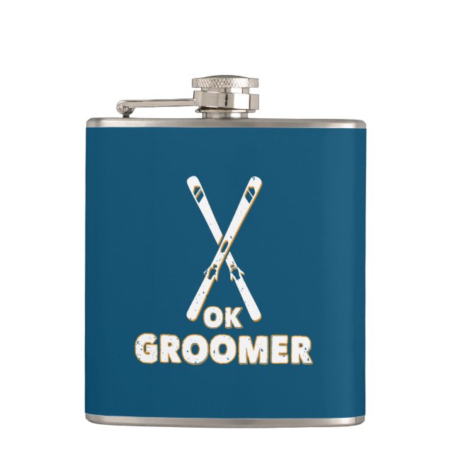 Ok Groomer Skis Fickplunta (Framsidan)