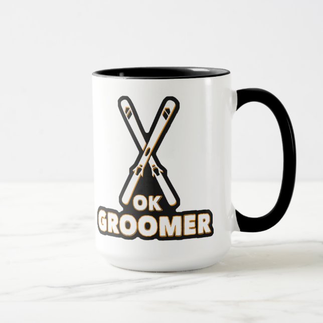 Ok Groomer Skis Mugg (Höger)