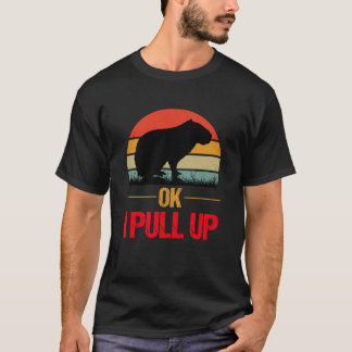 OK, jag drar upp Capybara Retro Vintage Djurälskar T Shirt