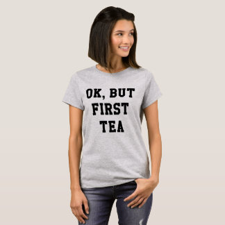 Ok men första Teacitationsteckenskjorta T-shirt