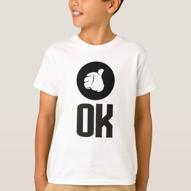 OK T SHIRT (Framsida)