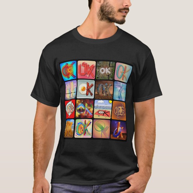 OK t-shirt (Framsida)
