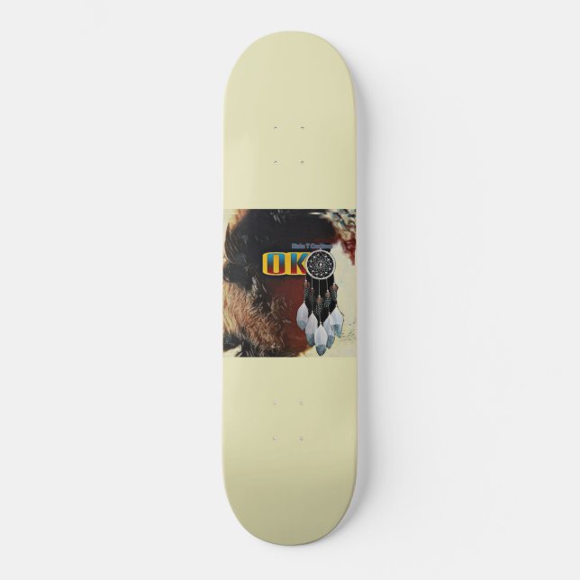 OK Tatanka Mini Skateboard Bräda 18,5 Cm (Framsida)