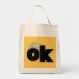 : "OK Vibes - Enkel och djärv Tygkasse