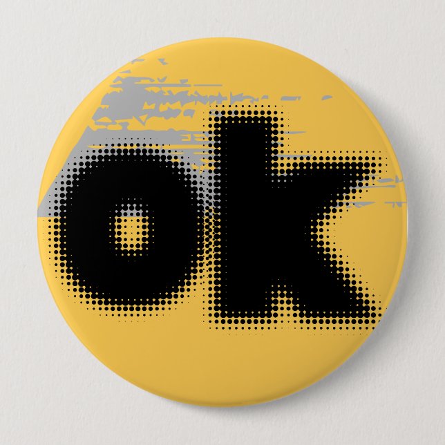 "OK Vibes - Simple & Bold" Knapp (Framsida)