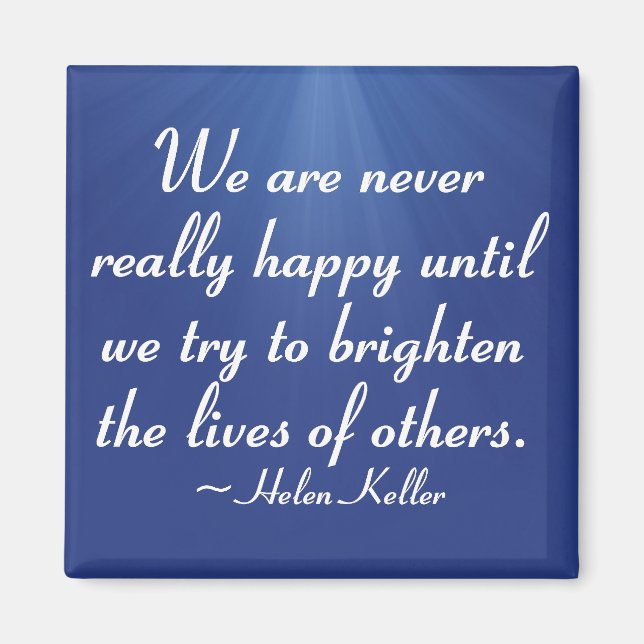 Öka andra människors liv (2) magnet (Framsidan)