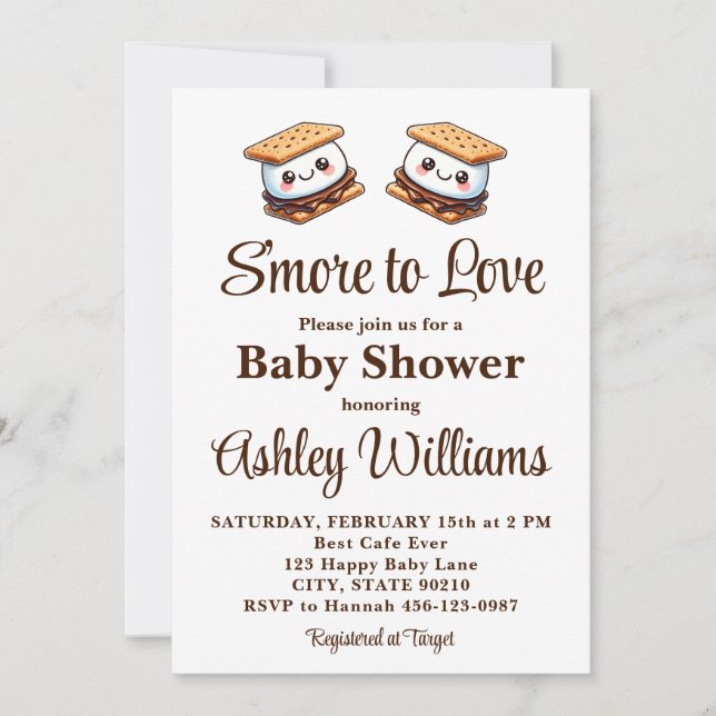 Öka antalet höstvinter för Roligten för babyskor i Inbjudningar (Framsida)