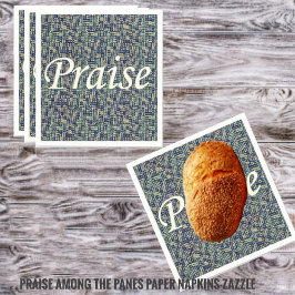 Öka bland panelerna pappersservett