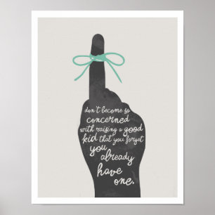 Öka Bra Kid 11" x 14" Art Skriv ut II Poster