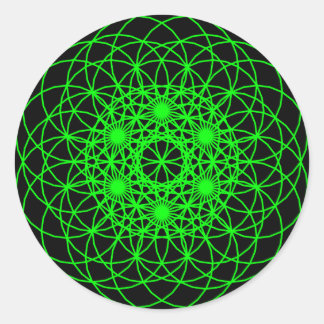 Öka Chakra "Kärlek" Runt Klistermärke