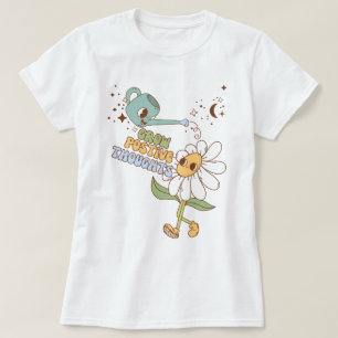 Öka Daisyn Retro Cottagecore-teknik för positiva t Shirt