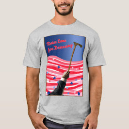 Öka demokratin i käppen t shirt