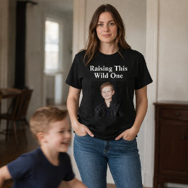 Öka den här Vilden En Anpassningsbar Kid Photo T Shirt