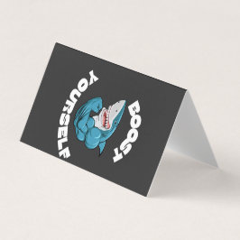 Öka designen för alla gym älskare visitkort