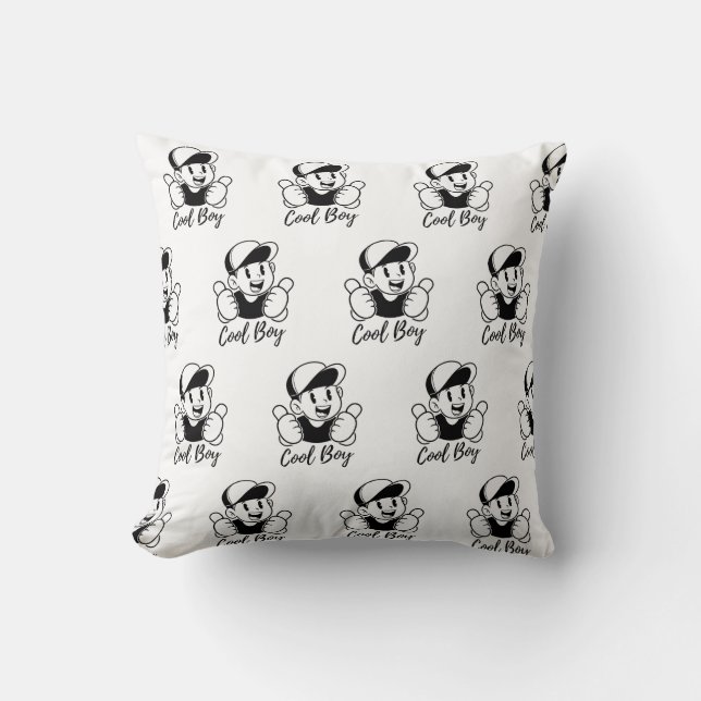 Öka din auktoritet med Anpassningsbar Dekorativ ku Kudde (Framsida)