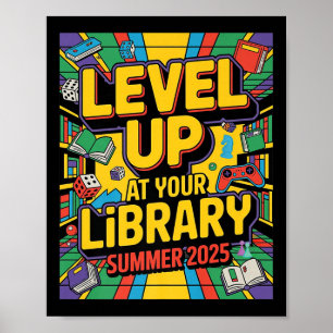 Öka din kompetens vid Bibliotek Sommaren 2025 Read Poster