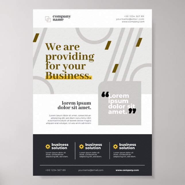 Öka din verksamhet idag! poster (Framsidan)