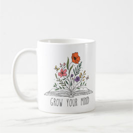 Öka dina mind Wildblommor Kaffemugg