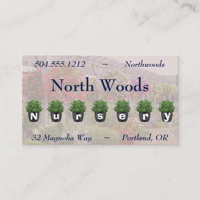 Öka ditt företag visitkort (Framsida)