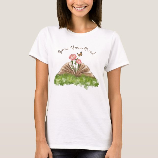 Öka ditt sinne t shirt (Framsida)