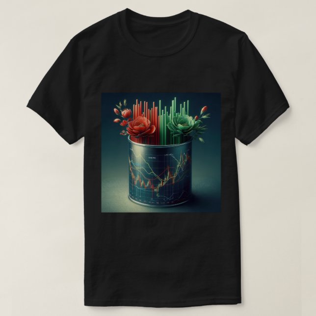 Öka ditt space med handelsinspirerad konst. 03 t shirt (Design framsida)