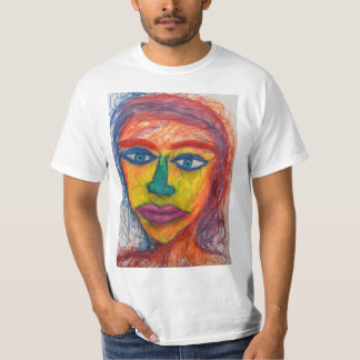 Öka ditt utrymme med Exquisite Pencil Teckning C T Shirt