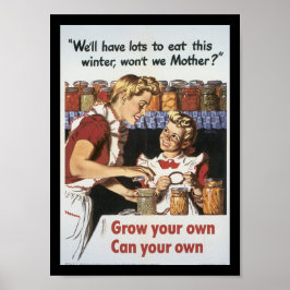 Öka ditt Världskrig för mat 2 Poster