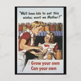 Öka ditt Världskrig för mat 2 Vykort