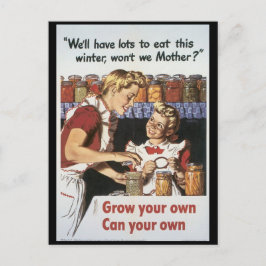 Öka ditt Världskrig för mat 2 Vykort