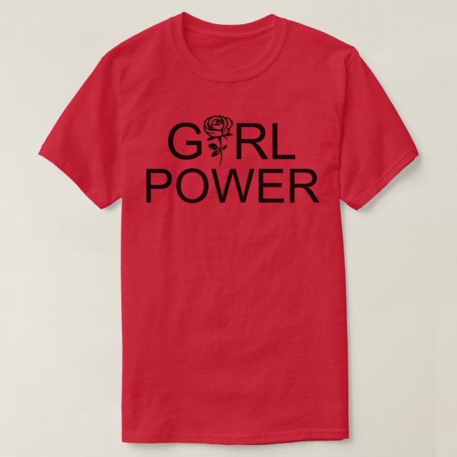 Öka en Gender för kvinnligt medinflytande för kvin T Shirt (Design framsida)