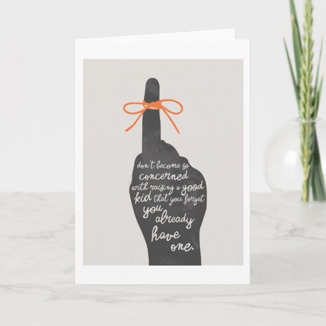 Öka ett Bra Kid 5" x 7"-kort Kort (Framsida)