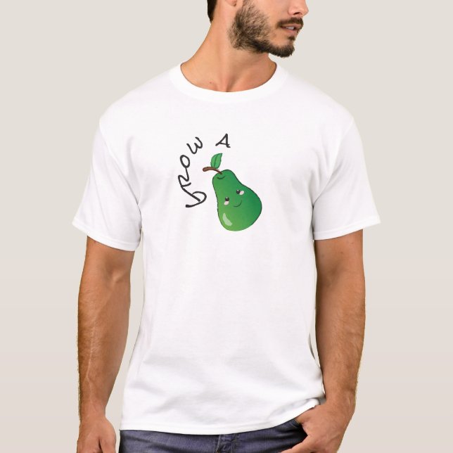 Öka ett päron/par T-Shirt (Framsida)