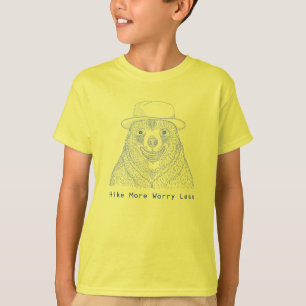 Öka färdigheten mindre/Lekande björn T-Shirt