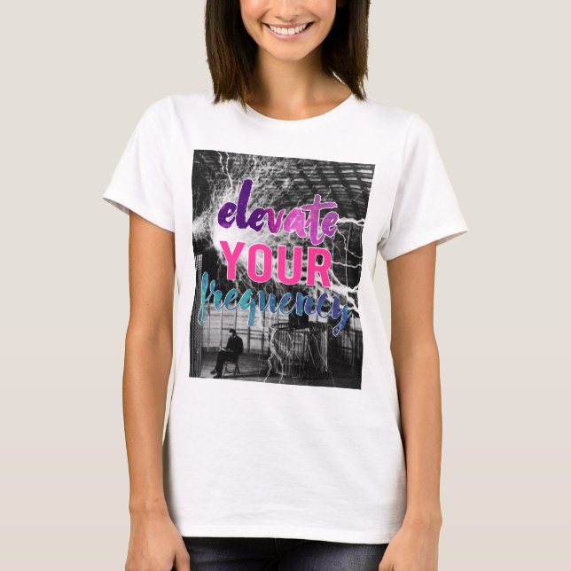 Öka frekvensen t-shirt (Framsida)