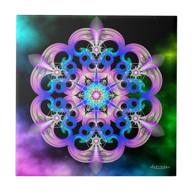 Öka frekvenserna kakelplatta (Framsidan)