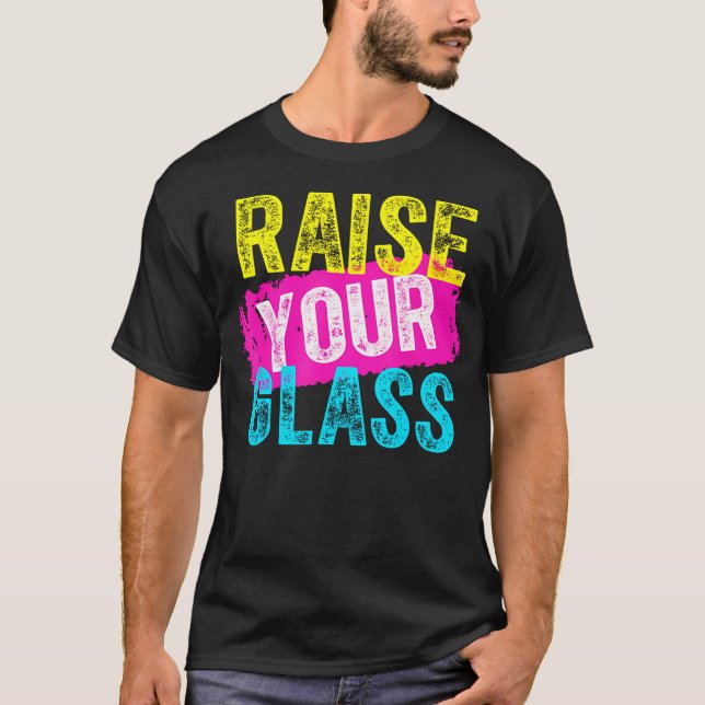 Öka glaset t shirt (Framsida)