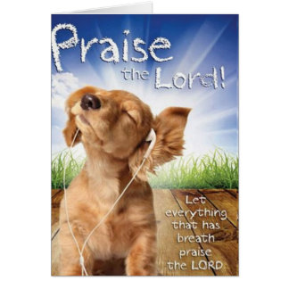 Öka Herren Hälsningskort