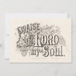 Öka Herren O My Soul Currier & Ives
