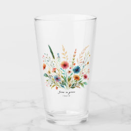 Öka i Grace blommigt Glaskopp