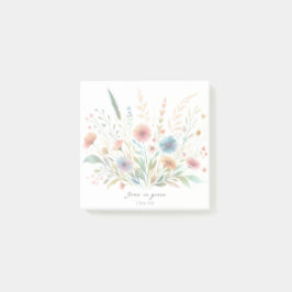 Öka i Grace blommigt Post-it Block